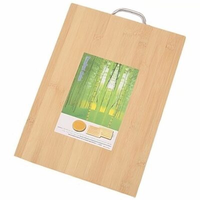 Bamboo Wood Cutting Board Vegetables Fruits Meat Bread L
