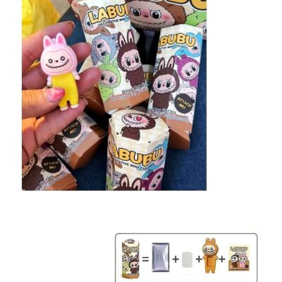 12pk Monster Figures Cellphone Monitor Deco