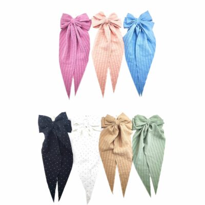 Bling Rhinestone Hair Bow and Barrettes