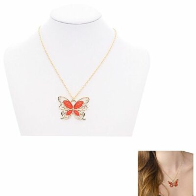 Butterfly Pendant Necklace