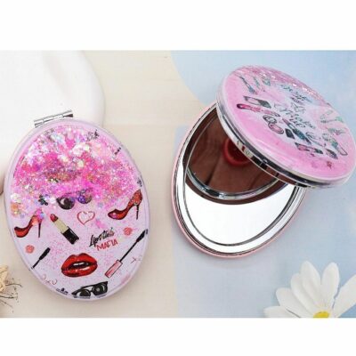Stunning Oval Makeup Compact Mirror