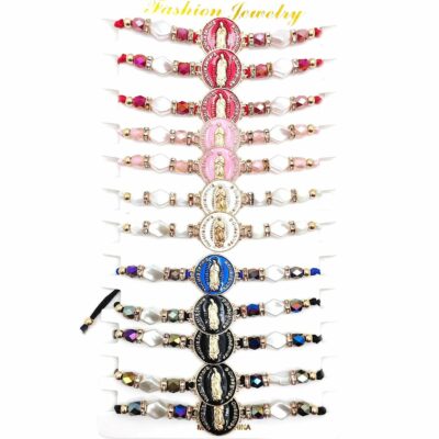 Our Lady of Guadalupe String Knot Bracelet