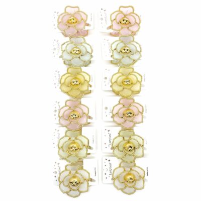 Rose Flower Hair Claw Headpiece