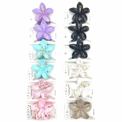 Plumeria Flower Hair Claw Headpiece
