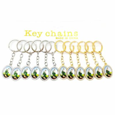 San Judas Tadeo Keyring Bag Charm Keychain