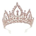 Standout Torchlight Crystal Pageant Tiara Exquisite Bride Prom –