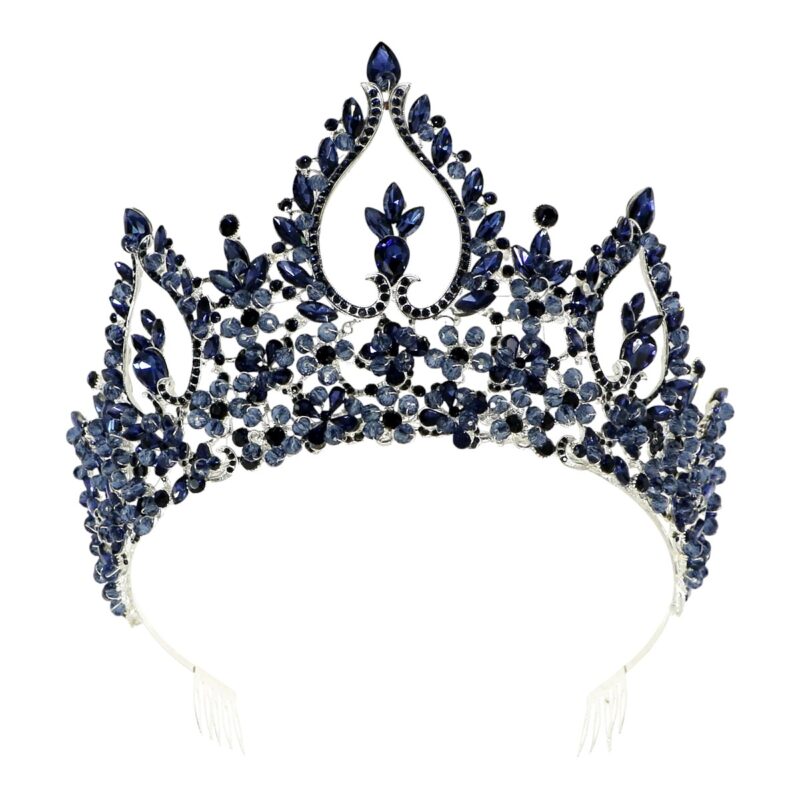Standout Torchlight Crystal Pageant Tiara Exquisite Bride Prom –