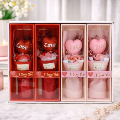 4pk Love Rose Bouquet – Valentine Mothers Day 14