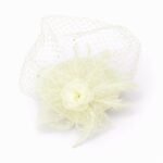 Mesh Flower Fascinator Kentucky Derby Teaparty Tulle Veil Chic