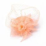 Mesh Flower Fascinator Kentucky Derby Teaparty Tulle Veil Chic