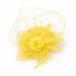 Mesh Flower Fascinator Kentucky Derby Teaparty Tulle Veil Chic