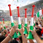 KZ-003-02 12pk Cheering Horn for Sports Events Celebrations