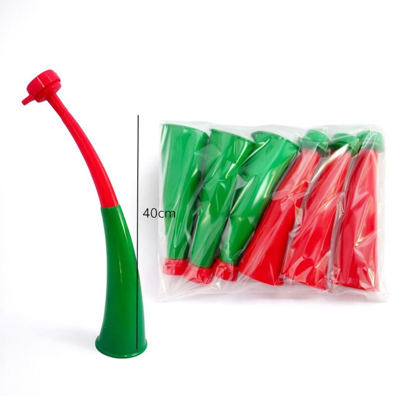 6PK Curved Mexico Color Cheering Horn Stadium Noise Maker
