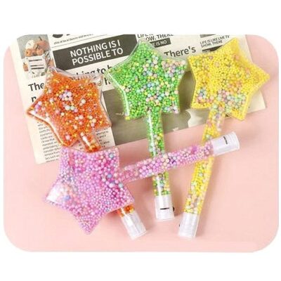 12PK LED Star Shape Glow Wand Light Stick Party Festival