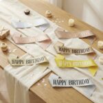 12pk Bling Glitter Happy Birthday Multi Color Sash