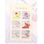 12pk Mini Butterfly Hair Claw Clip Set Colorful Cute Hair Accessories for