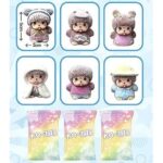Cute Monkey Doll Blind Box Collectible Toy Flocking Monkey Figure Surprise Toy