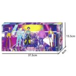 Kpop Girl and Boy Figure Set Kpop Demon Hunters Dolls Toy Set 5 Piece Kpop Style