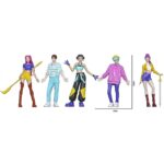 Kpop Girl and Boy Figure Set Kpop Demon Hunters Dolls Toy Set 5 Piece Kpop Style