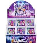 Kpop Girl Nail Art Set Kids Nail Polish Stickers Charms Toy Gift Party Favor DIY