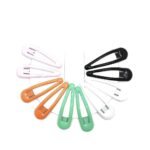 12pk Snap Hair Clips Assorted Colors Metal Barrettes No Slip Hair Pins Kids