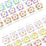 12pk Mini Plumeria Flower Snap Hair Clips 36pk Frangipani Small Barrettes Kids